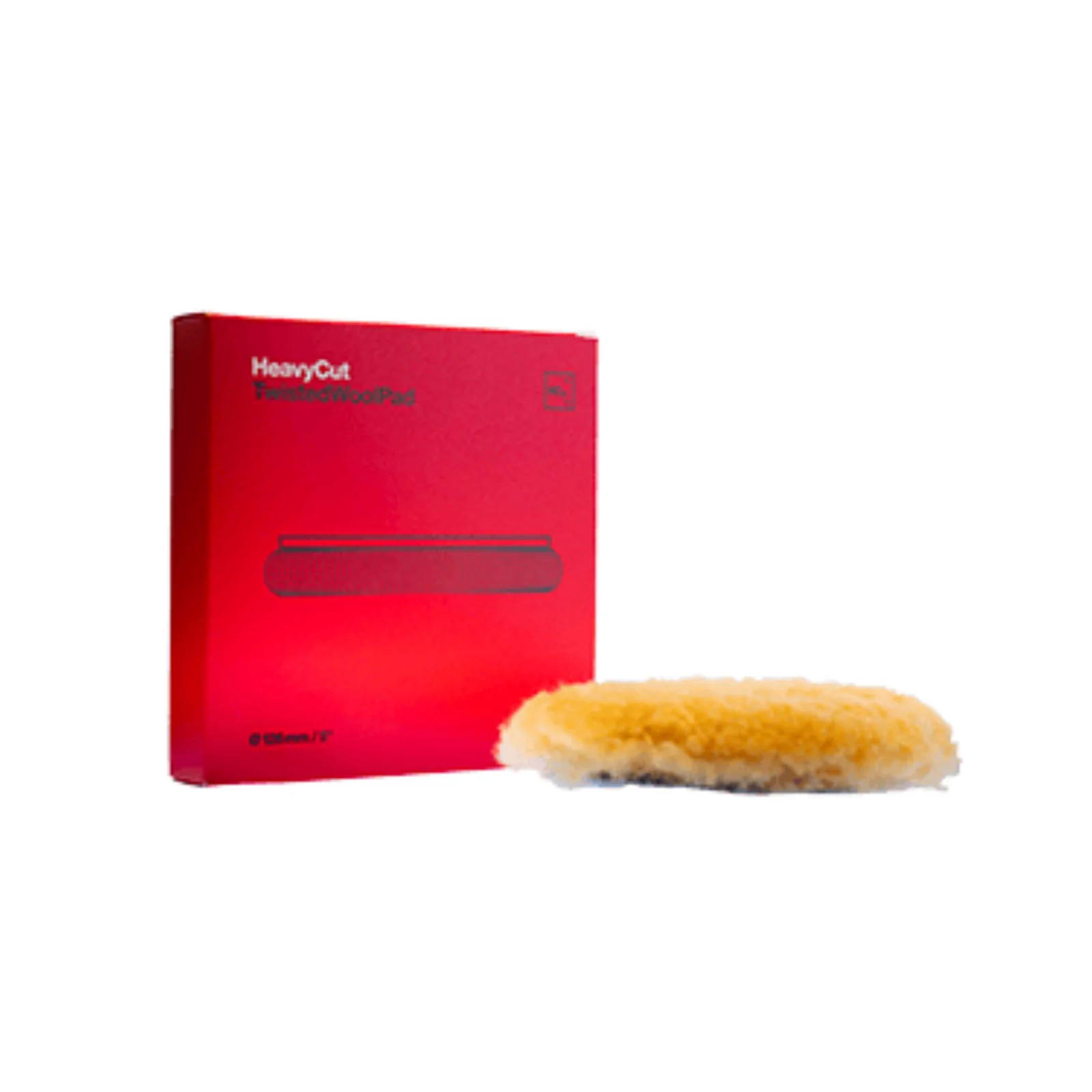 Koch Chemie Twisted Wool Pad Ф150 – Изключително абразивен вълнен полиращ пад