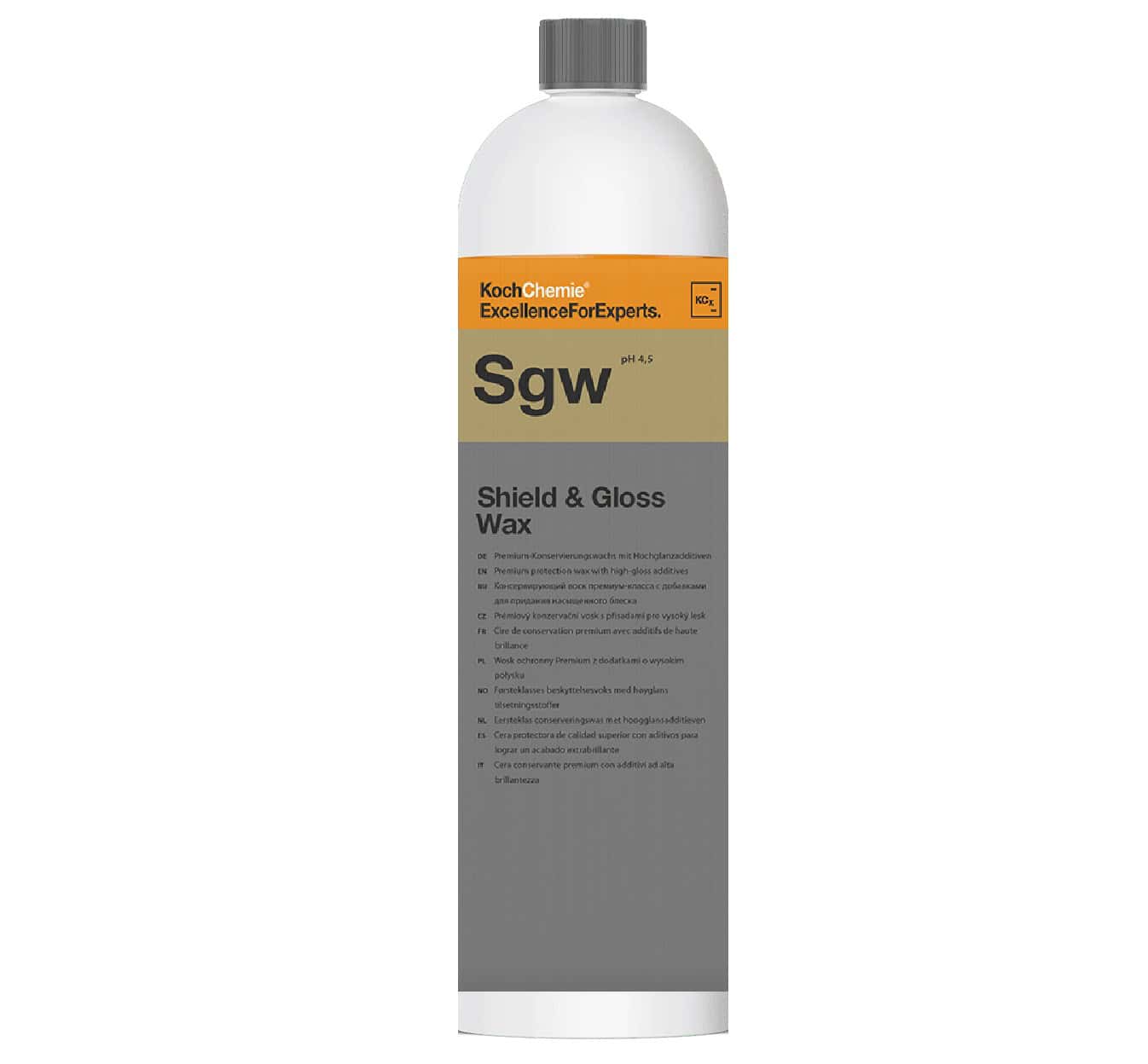 Koch Chemie – Shield & Gloss Wax – Премиум защитна вакса с добавки за висок гланц – 1 л.