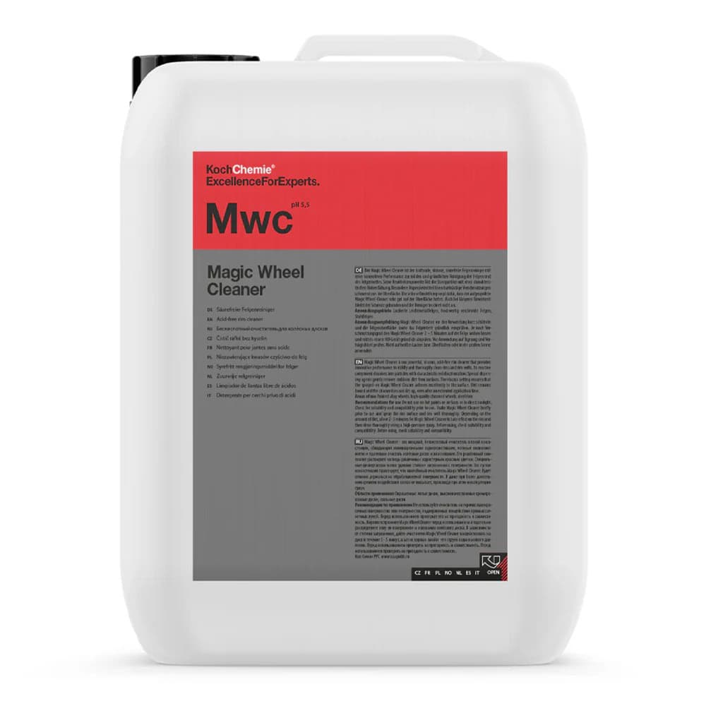 Koch Chemie Magic Wheel Cleaner – Безкиселинен почистващ препарат за джанти – 10 л.