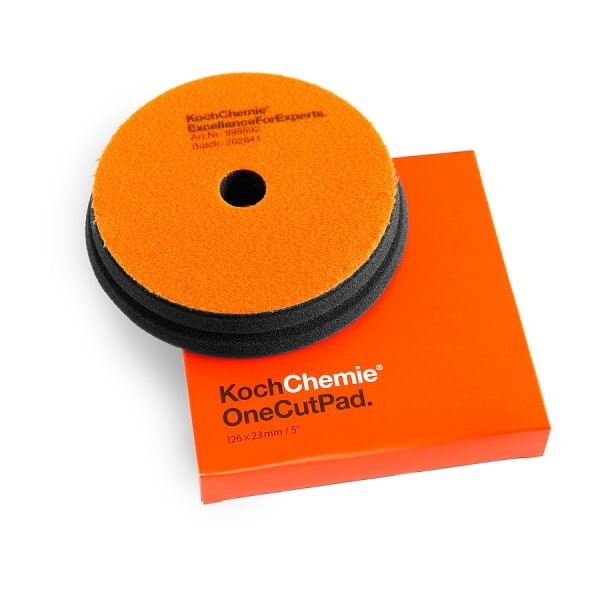 Koch Chemie One Cut Pad Ф150 – Средно твърда полираща гъба