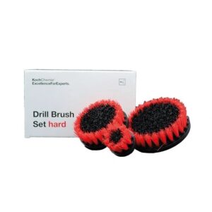 Koch Chemie Drill Brush Set – Комплект четки за почистване с машина – с твърд косъм